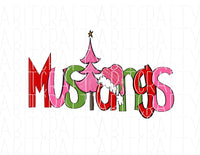 Mustangs Christmas/Santa/Merry Christmas/Joy PNG/Sublimation, Digital Download