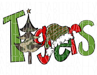 Christmas Sublimation /Christmas Camo/Tigers/Mascot/Christmas tree/ornament PNG/Sublimation digital download