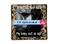 Halloween/Scary Movie/Teacher png, sublimation, digital download