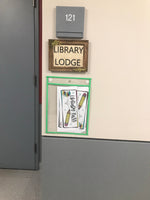 Library Hall Pass PNG - FREE