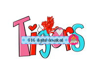 Valentine’s Day/Tigers/School/Mascot/Love/Cupid PNG/Sublimation digital download