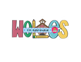 Wolves/Schoolhouse/Back to School/Teacher PNG/Sublimation, Digital Download