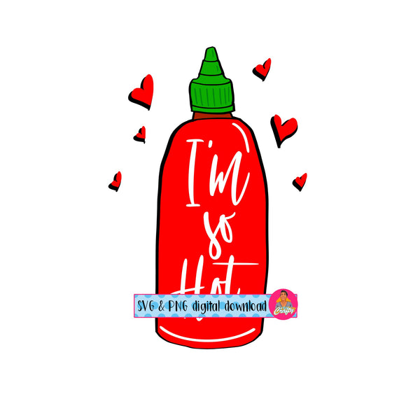 Hot Sauce/Hugs/Love/Valentine's Day Sublimation/svg, png, sublimation, digital download, cricut, silhouette-hand drawn - 2 versions