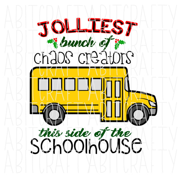 Jolliest Bunch of Chaos Creators svg, png, sublimation, digital download