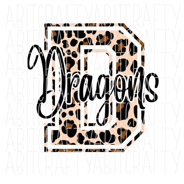 Leopard Dragons Mascot/Back to school/Teacher/School/Para/School Nurse png, sublimation, digital download, print then cut