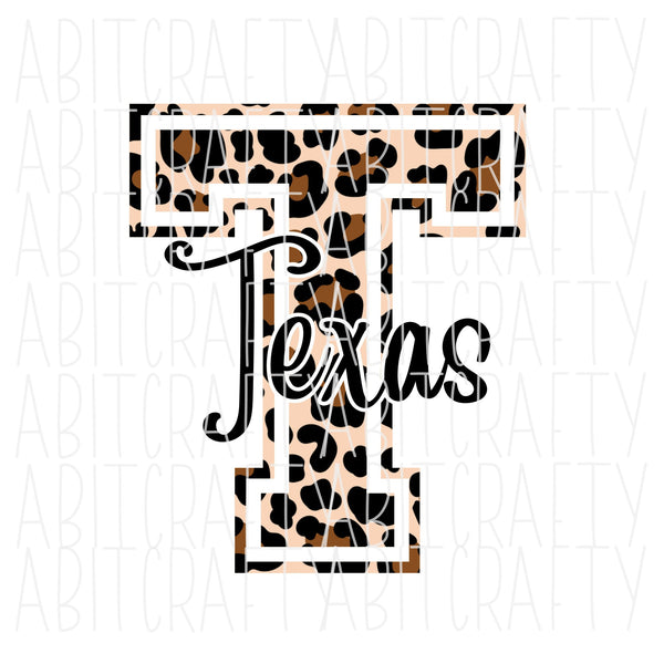 Leopard Texas png, sublimation, digital download, sublimation