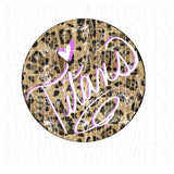 Leopard Titans Circle/Back to School/Teacher/Mascot png, sublimation, digital download