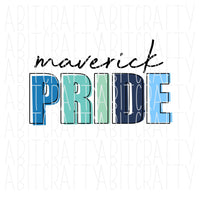 Maverick Pride/Mavericks SVG, PNG/Sublimation, Digital Download