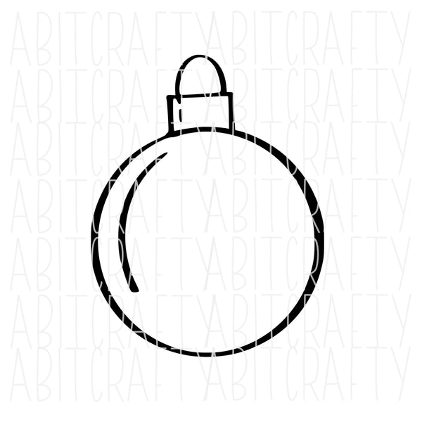 Doodle Ornament/Christmas/Coloring Page svg, png digital download, sublimation, cricut, silhouette - hand drawn - !!DollarDeal!!