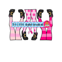 Breast Cancer Witch Legs/Pink Witch Legs/Halloween/Fight/Hope/Cure Breast Cancer/October svg, png, sublimation, digital download