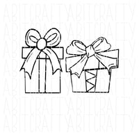 Gift/Present svg, png, sublimation, digital download - hand drawn