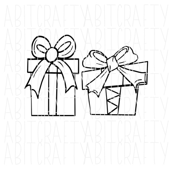 Gift/Present svg, png, sublimation, digital download - hand drawn