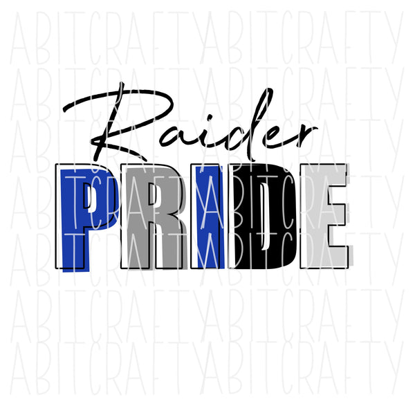 Raiders/Raider Pride/Back to School/Teacher Shirt svg/png/Mascot/digital download/sublimation