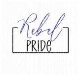 Rebels/Rebel Pride svg/png/Mascot/digital download/sublimation - Color changes upon request!