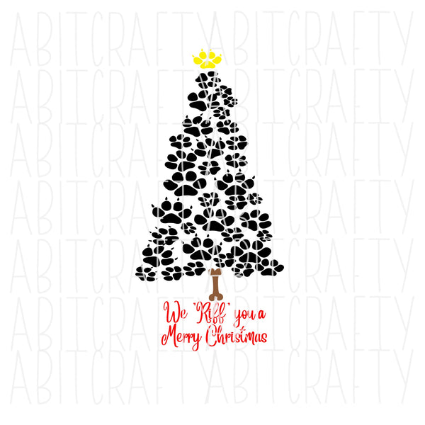 We "Riff" You A Merry Christmas svg, png, jpeg, digital download, sublimation, cricut, silhouette