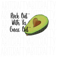 Funny Guacamole png, sublimation, digital design