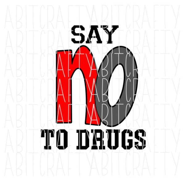 3D drawing -say no to drugs - YouTube