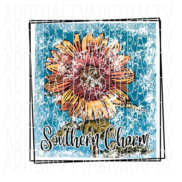 Sunflower/Southern/Summer/Spring png, sublimation, digital download, print then cut-Week 34 freebie
