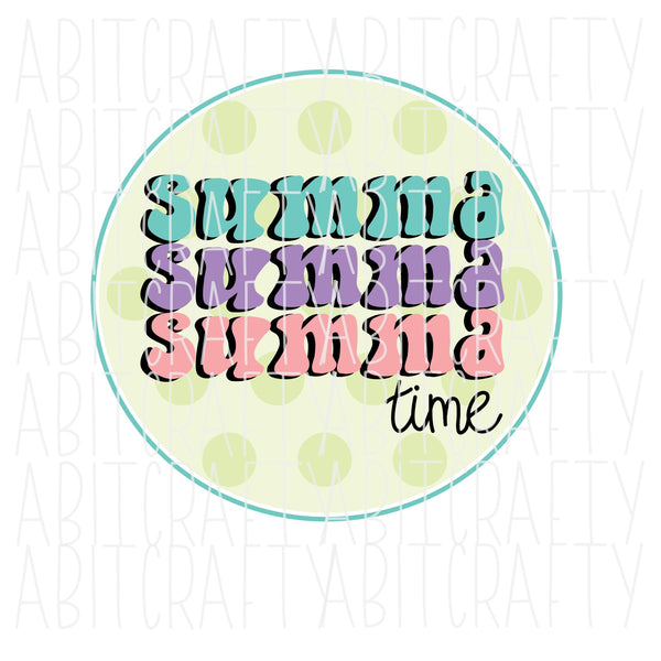 Summer/Vacation SVG, PNG, Sublimation, digital download - week 44 freebie