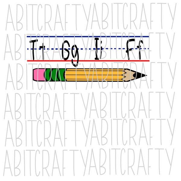 Pencil SVG, PNG, sublimation, digital download, cricut, silhouette