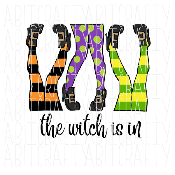 Witch Legs/Girlfriends/Happy Halloween/Witch Legs/Halloween svg, png, sublimation, digital download, vector art-fully cuttable - hand drawn