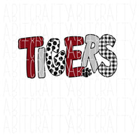 Tigers/Back to School/Teacher/Team/Mascot PNG/Sublimation, digital download