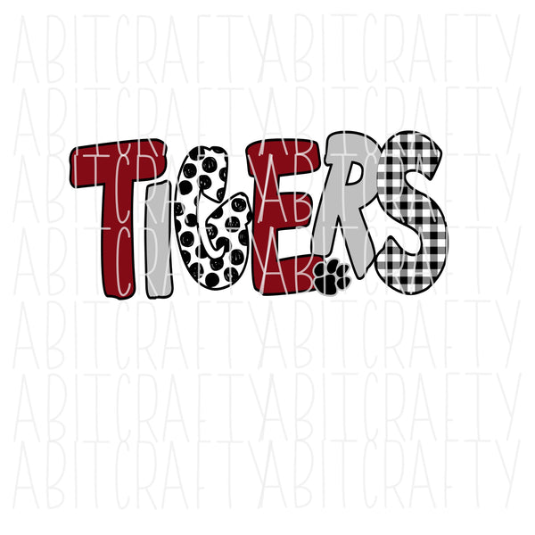 Tigers/Back to School/Teacher/Team/Mascot PNG/Sublimation, digital download