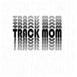 Track Mom svg, png, sublimation, digital download, cricut, silhouette