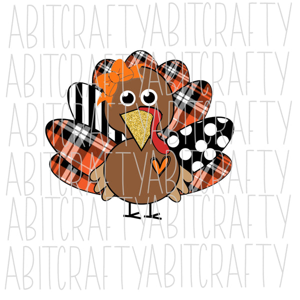 Cute Turkey png, digital download, sublimation