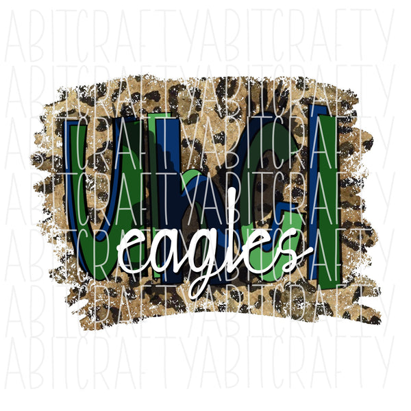 Eagles/Leopard Eagles/School Pride PNG/Sublimation Digital Download