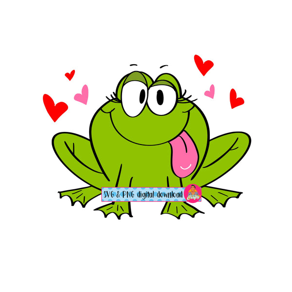 Valentine's Day Frog/Cute Frog/Love/Valentine's Day Sublimation/svg, png, sublimation, digital download, cricut, silhouette-hand drawn